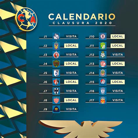 calendario liga mx